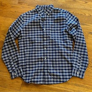 Men’s Gap Navy and White Oxford